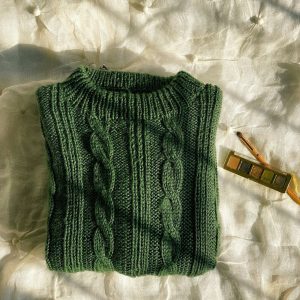 Wool Knit Pullover